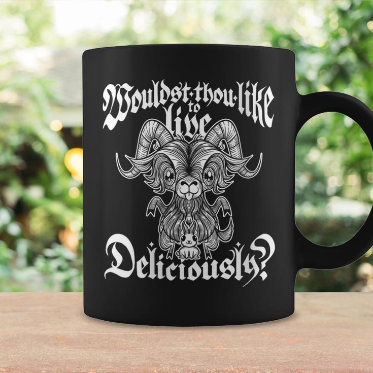 Blackcraft Cute Baphomet Black Phillip Satan Lucifer Coffee Mug Gifts ideas