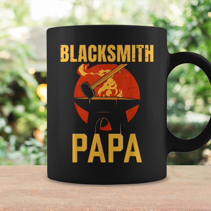 Blacksmith Papa Job Blacksmithing Dad Father Daddy Father's Coffee Mug Gifts ideas