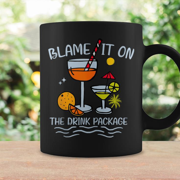 Blame It On The Drink Package Family Cruise Trip 2024 Coffee Mug Gifts ideas