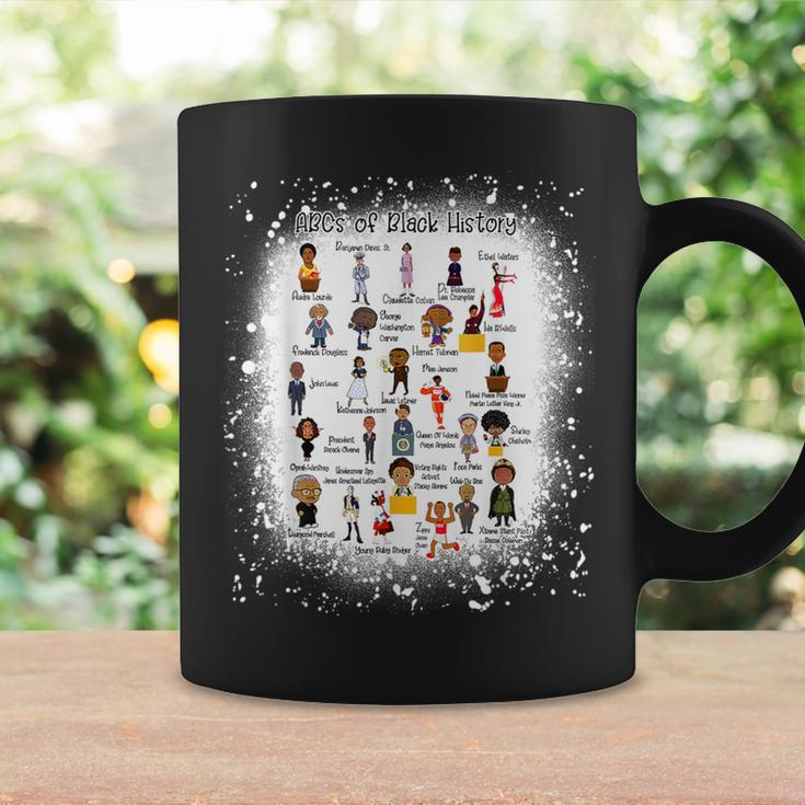 Bleached Abcs Of Black History Month Pride Teacher Coffee Mug Gifts ideas