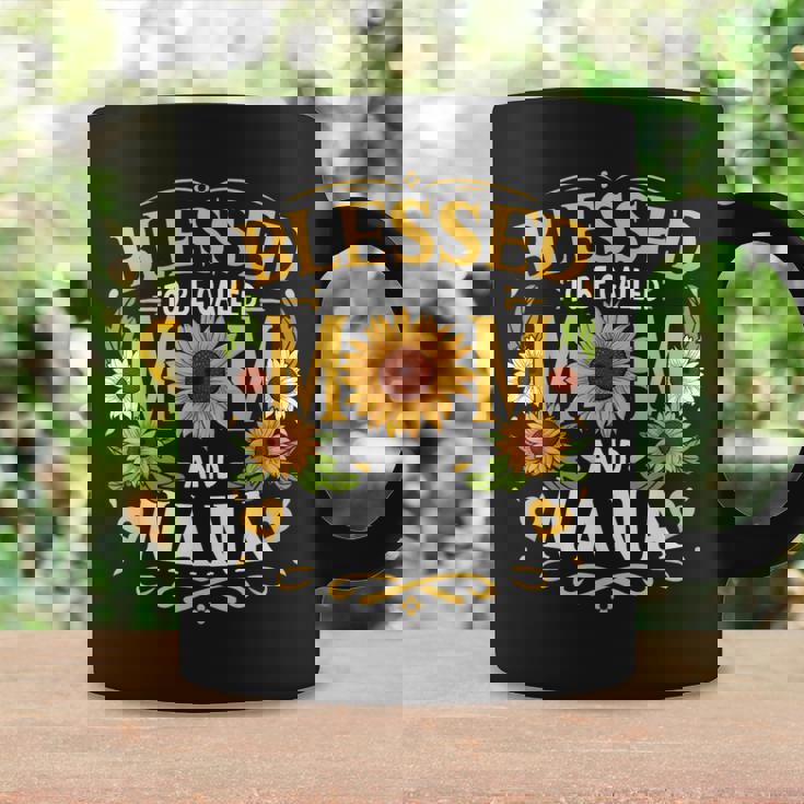Blessed To Be Called Mom And Nana Sunflower Mother's Day Coffee Mug Gifts ideas