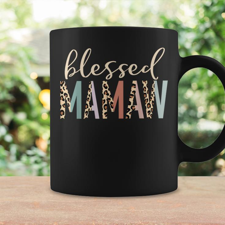 Blessed Mamaw Cute Leopard Print Coffee Mug Gifts ideas