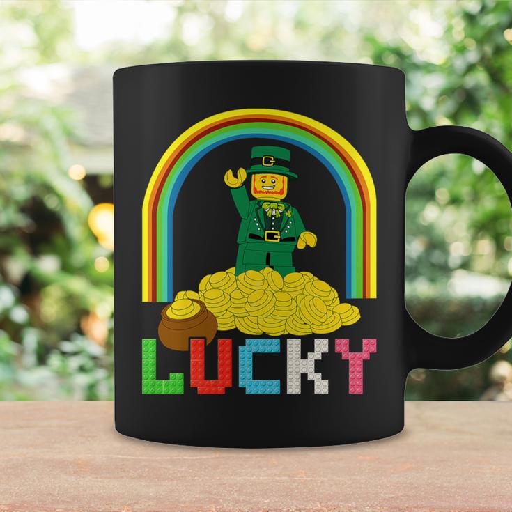 Block Brick Building Figure St Patrick's Day Master Builder Coffee Mug Gifts ideas