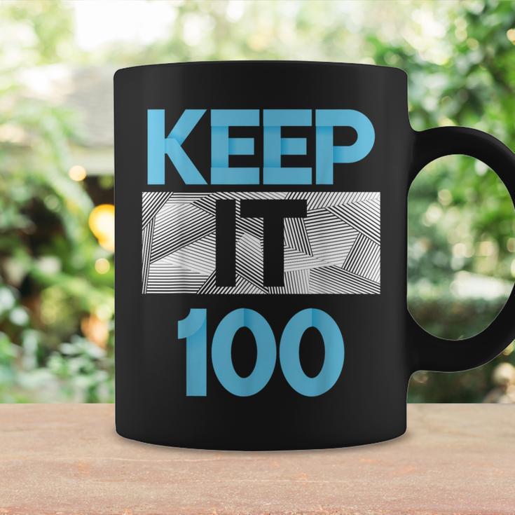 Blue Keep It 100 Blue Color Graphic Coffee Mug Gifts ideas