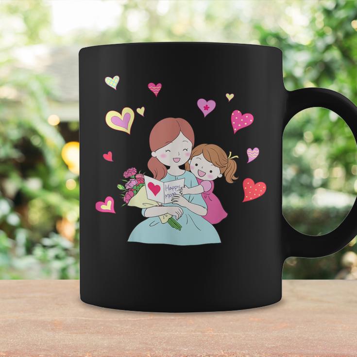 Bonne Fête Des Mères Avec Maman Florale Grand-Mère S Tasse | Cadeauxyz