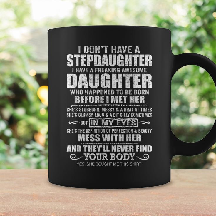 Bonus Dad Fathers Day Step Dad From Wife Son Daughter Coffee Mug Gifts ideas