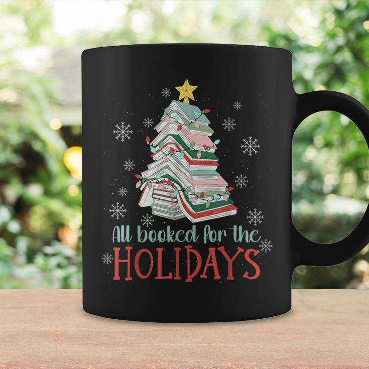 All Booked For The Holidays Book Christmas Tree Coffee Mug Gifts ideas