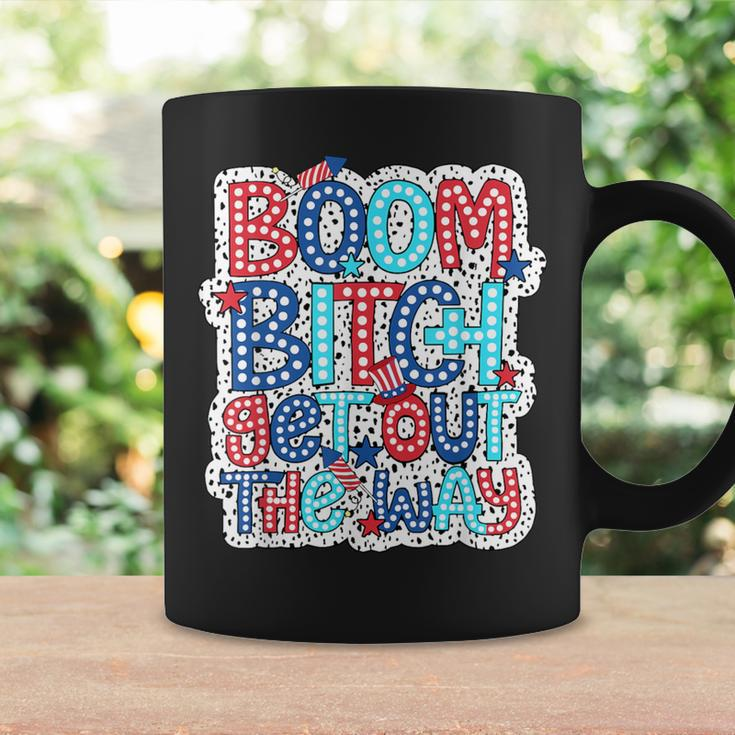 Boom Bitch Get Out The Way 4Th Of July Dalmatian Dots Coffee Mug Gifts ideas