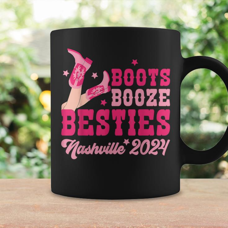 Boots Booze & Besties s Trip Nashville 2024 Coffee Mug Gifts ideas