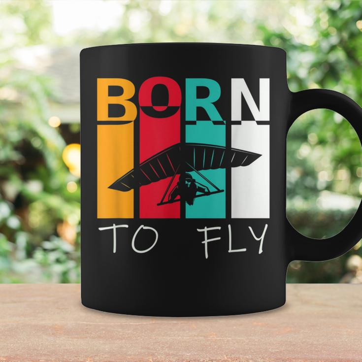Born To Fly Hang Glider Hang-Gliding Pilot Aviator Coffee Mug Gifts ideas