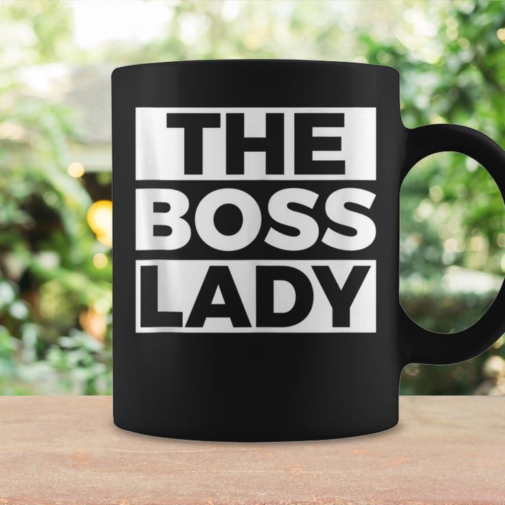 The Boss Lady Top Woman In Charge Head Mama Female Mom Coffee Mug Gifts ideas