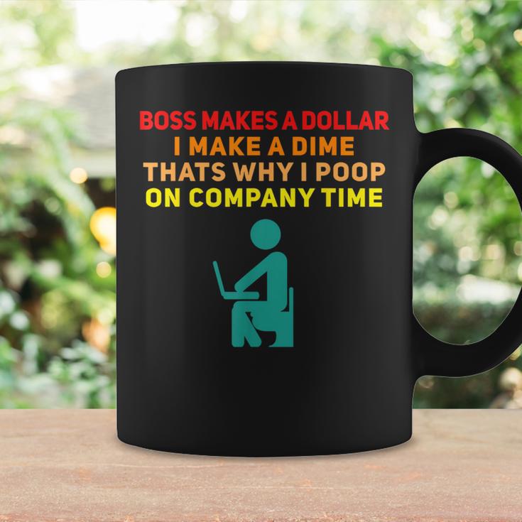 Boss Makes A Dollar I Make A Dime Work Coffee Mug Gifts ideas