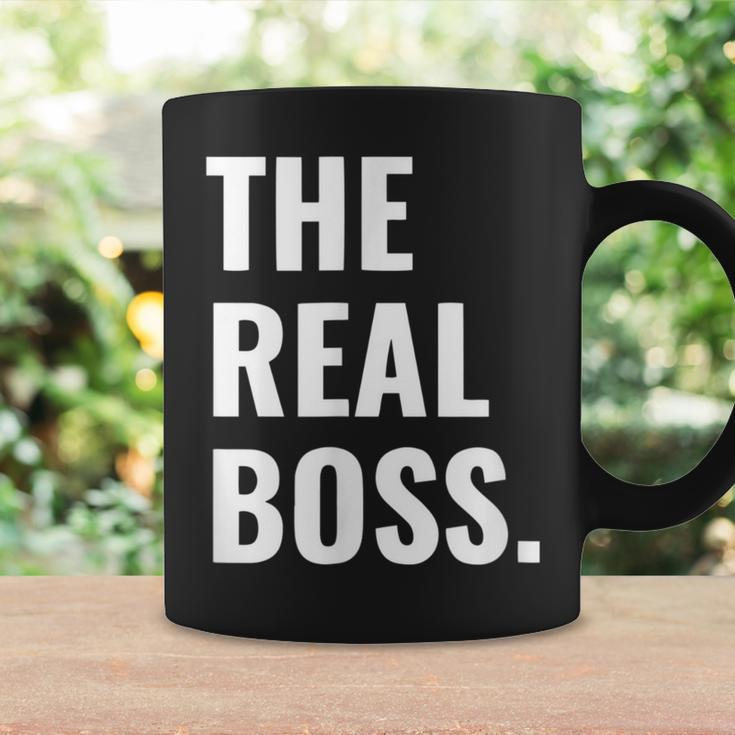The Boss The Real Boss Matching Coffee Mug Gifts ideas