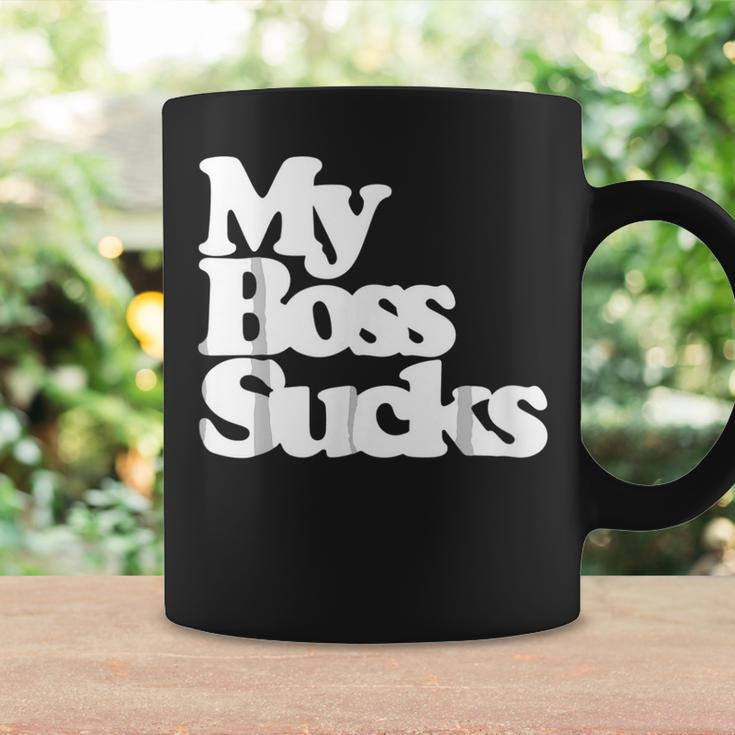My Boss Sucks Solopreneur Work For Myself Coffee Mug Gifts ideas