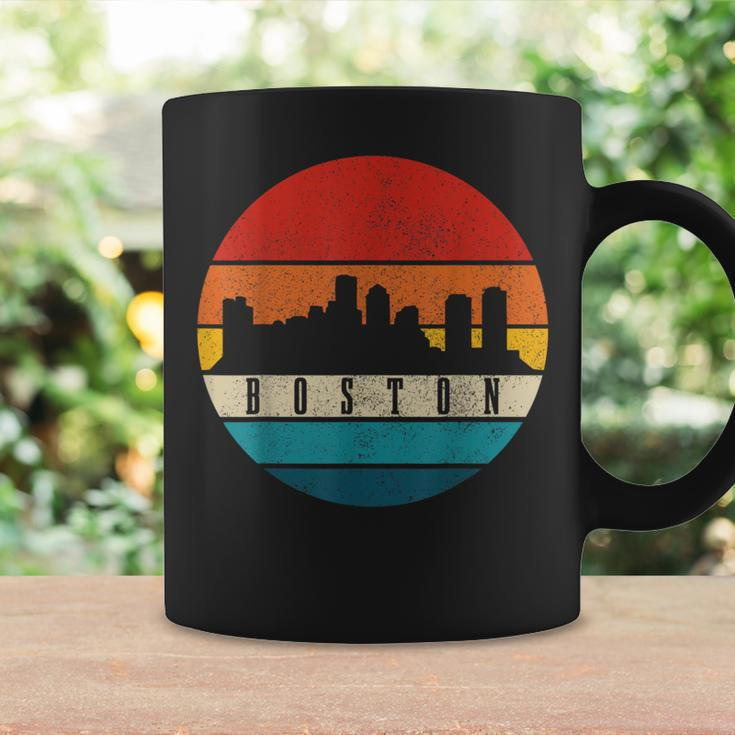 Boston Massachusetts Skyline Pride Vintage Boston Coffee Mug Gifts ideas