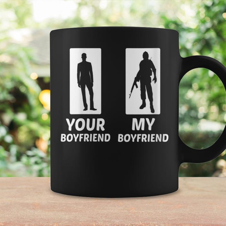 My Boyfriend Is In Army Proud Girlfriend Couple Joke Coffee Mug Gifts ideas