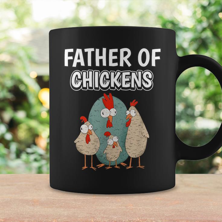 Boys Hen Dad Father's Day Father Of Chickens Coffee Mug Gifts ideas