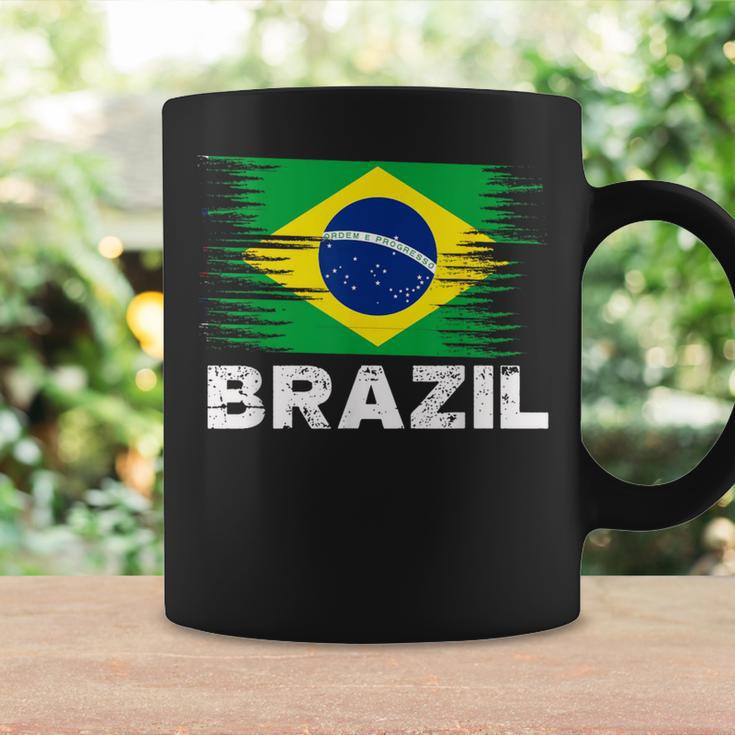 Brazil Brazilian Flag Sports Soccer Football Coffee Mug Gifts ideas