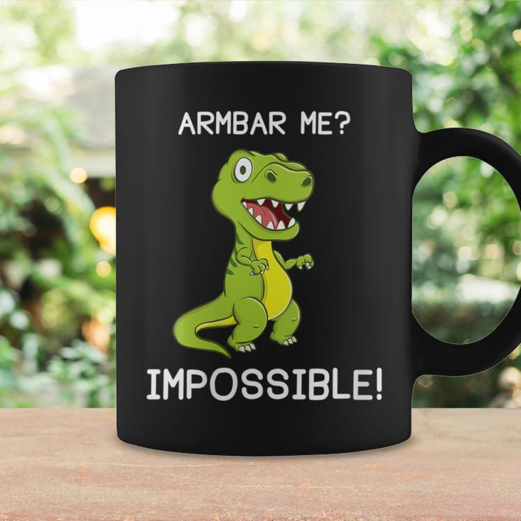 Brazilian Jiu-Jitsu Bjj Armbar T-Rex Dinosaur Coffee Mug Gifts ideas
