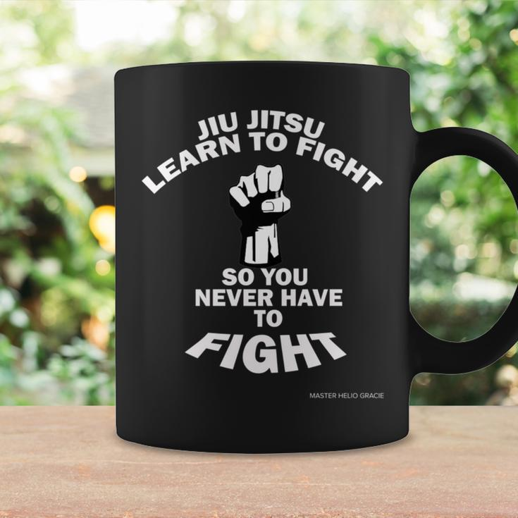 Brazilian Jiu Jitsu Helio Gracie Learn To Fight Coffee Mug Gifts ideas