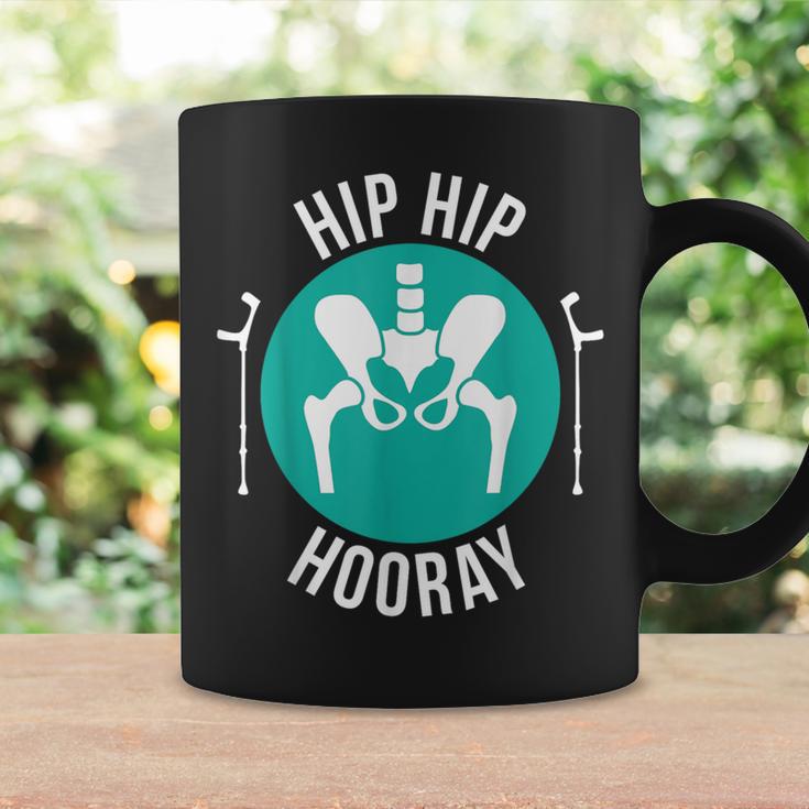 Broken Hip Surgery 'Hip Hip Hooray' Hip Replacement Coffee Mug Gifts ideas