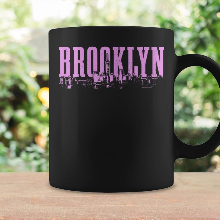 Brooklyn New York City Skyline Nyc Vintage Ny Coffee Mug Gifts ideas