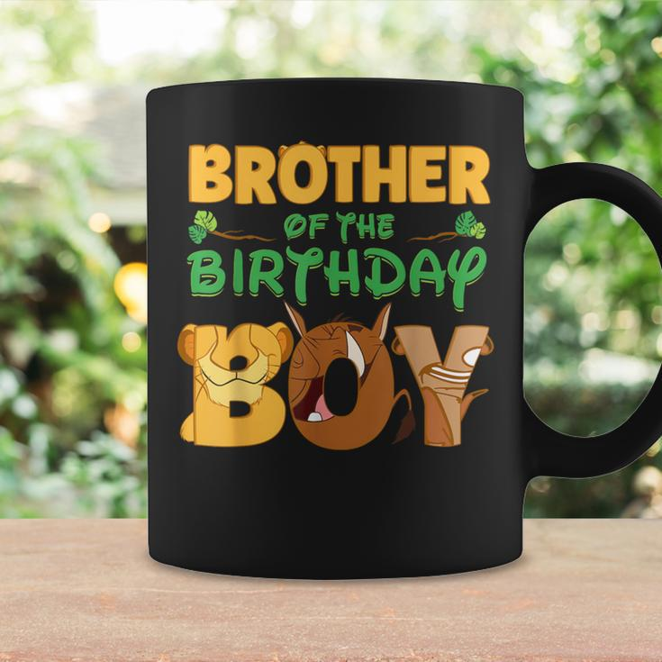 Brother Of The Birthday Boy Lion Family Matching Coffee Mug Gifts ideas