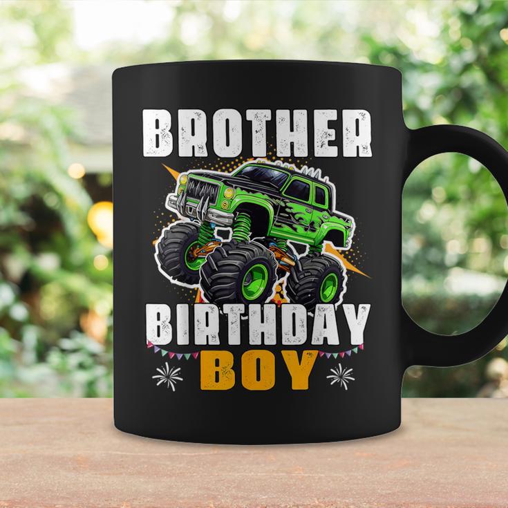 Brother Of The Birthday Boy Monster Truck Birthday Family Coffee Mug Gifts ideas