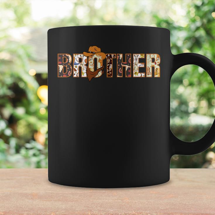 Brother Of The Birthday Boy Western Rodeo Family Matching Coffee Mug Gifts ideas
