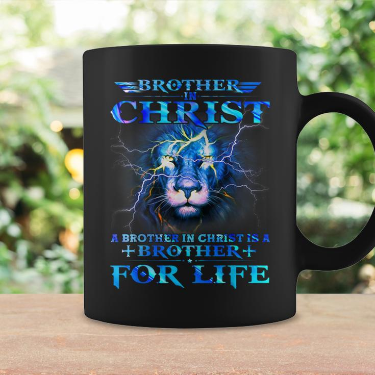 A Brother In Christ Is A Brother For Life Powerful Quote Coffee Mug Gifts ideas
