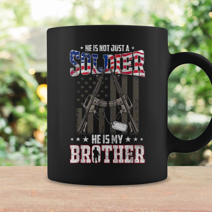My Brother Is A Soldier Proud Army Sister Coffee Mug Gifts ideas