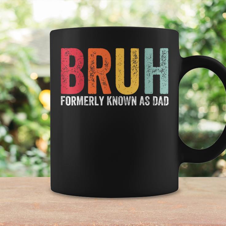 Bruh Formerly Known As Dad Dad Father's Day Retro Coffee Mug Gifts ideas