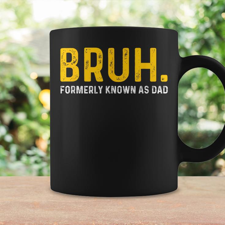Bruh Formerly Known As Dad Vintage Father's Day Men Coffee Mug Gifts ideas