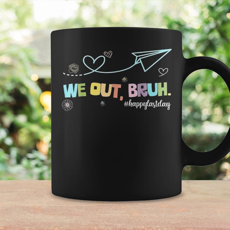 We Out Bruh Happy Last Day Of School Coffee Mug Gifts ideas