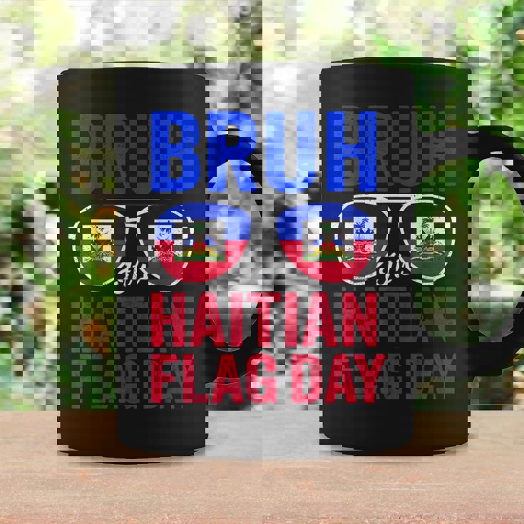 Bruh It's Haitian Flag Day Haiti Flag Boys Toddler Coffee Mug Gifts ideas