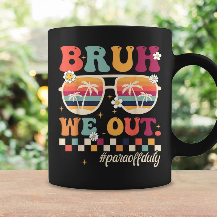 Bruh We Out Para Off Duty Retro Beach Sunglasses Coffee Mug Gifts ideas