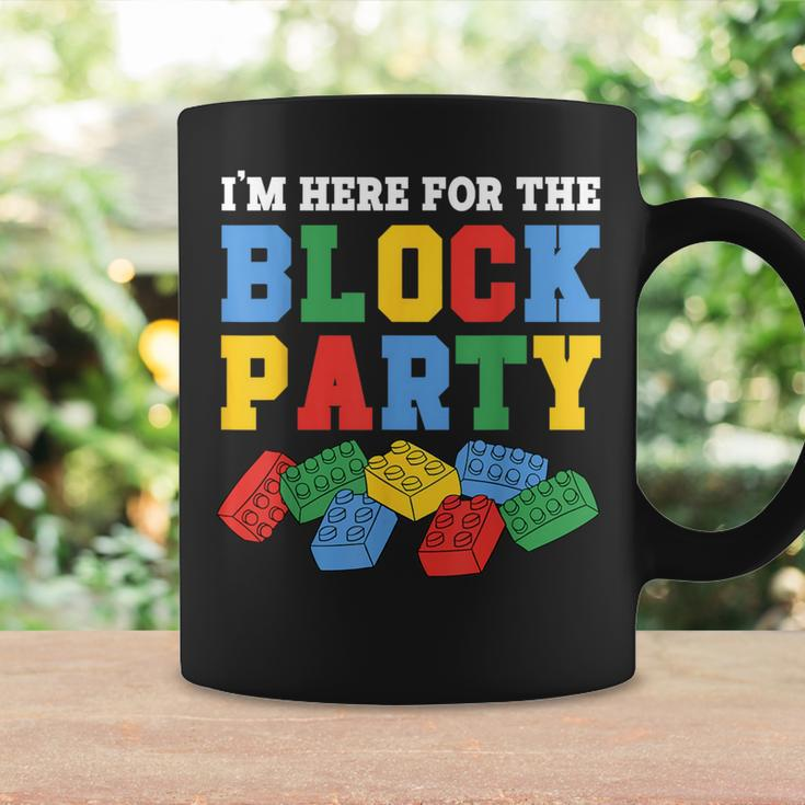 Building Brick I'm Here For The Block Party Master Builder Coffee Mug Gifts ideas