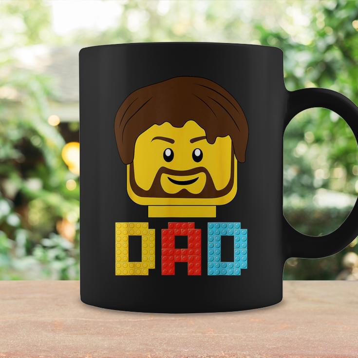 Building Bricks Blocks Dad Master Builder Family Matching Coffee Mug Gifts ideas
