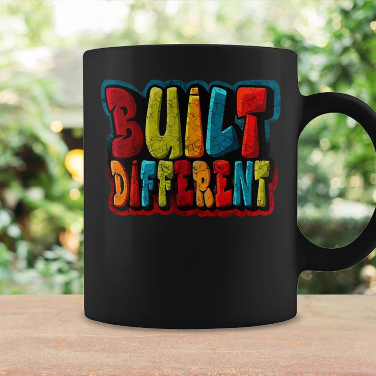 Built Different Graffiti Lover In Mixed Color Coffee Mug Gifts ideas