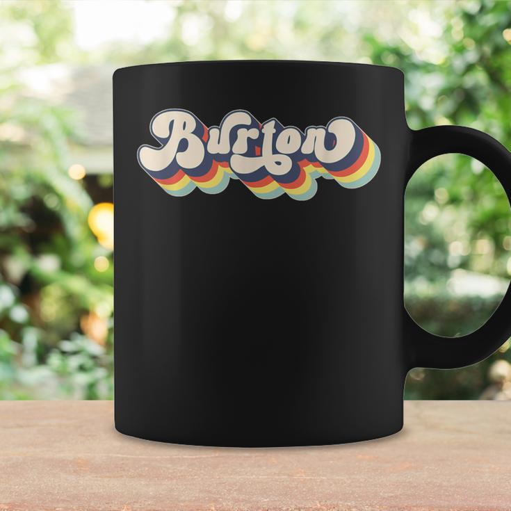 Burton Family Name Personalized Surname Burton Coffee Mug Gifts ideas