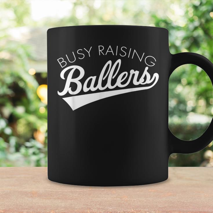 Busy Raising Ballers Baseball Mom & Parent Sports Coffee Mug Gifts ideas