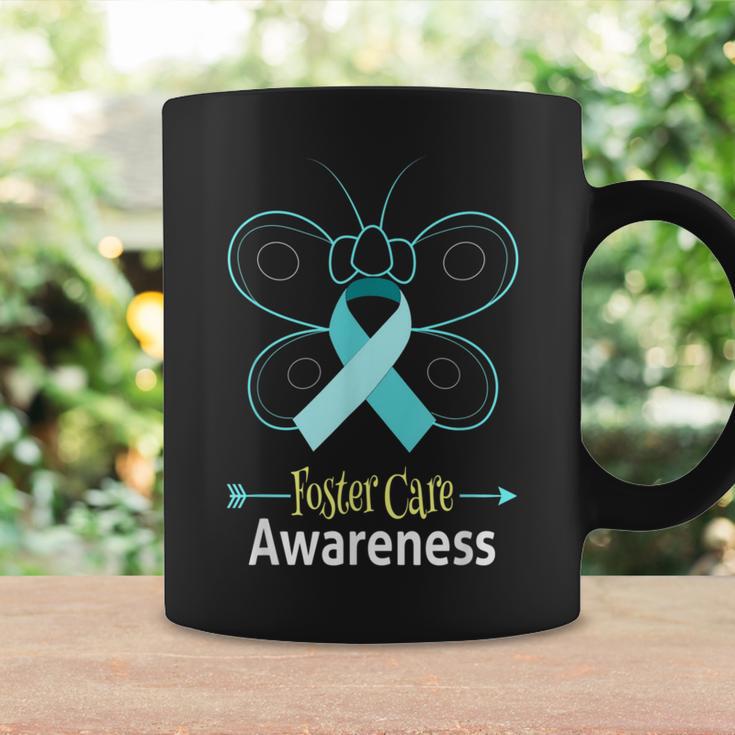 Butterfly Adoption Foster Care Ribbon Foster Care Awareness Coffee Mug Gifts ideas