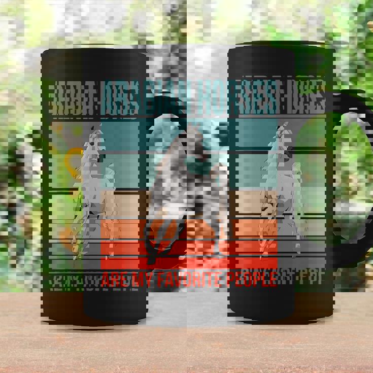 Caballos Árabes Personas Favoritas Jinete Caballo Montar Taza de café Ideas de regalos