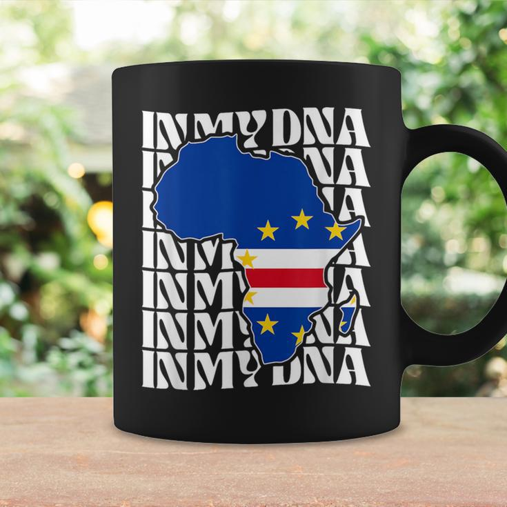 Cabo Verde Is In My Dna Love Cape Verde Flag In Africa Map Coffee Mug Gifts ideas