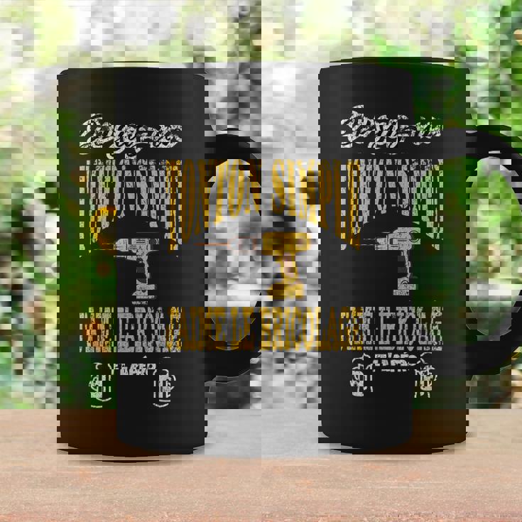 Cadeau Pour Un Tonton Bricoleur Apéro Bière Bricolage Humour Tasse Idées cadeaux