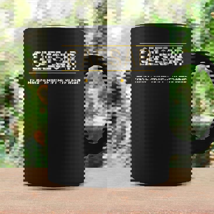 Caesar The Man The Myth The Legend Boys Name Coffee Mug Gifts ideas