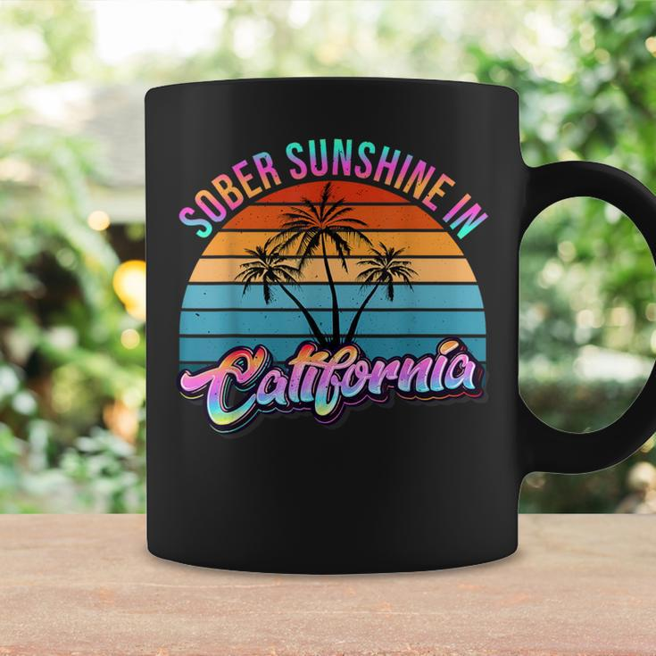 California Sober Sunshine Recovery Legal Implications Retro Coffee Mug Gifts ideas