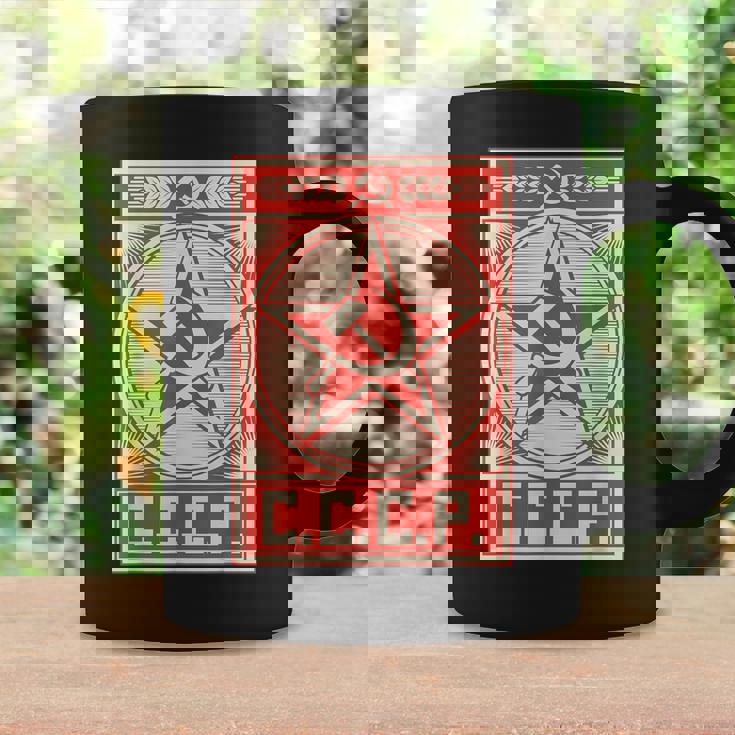 Camisaintage Hammer Sickle Urss Cccp Retro Soviet Taza de café Ideas de regalos