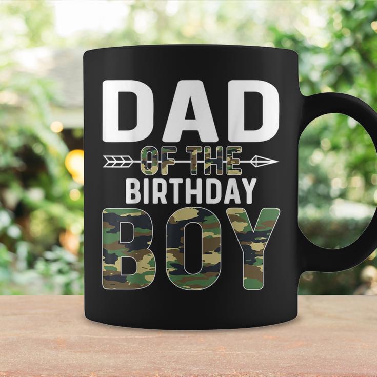 Camouflage Dad Of The Birthday Boy Coffee Mug Gifts ideas