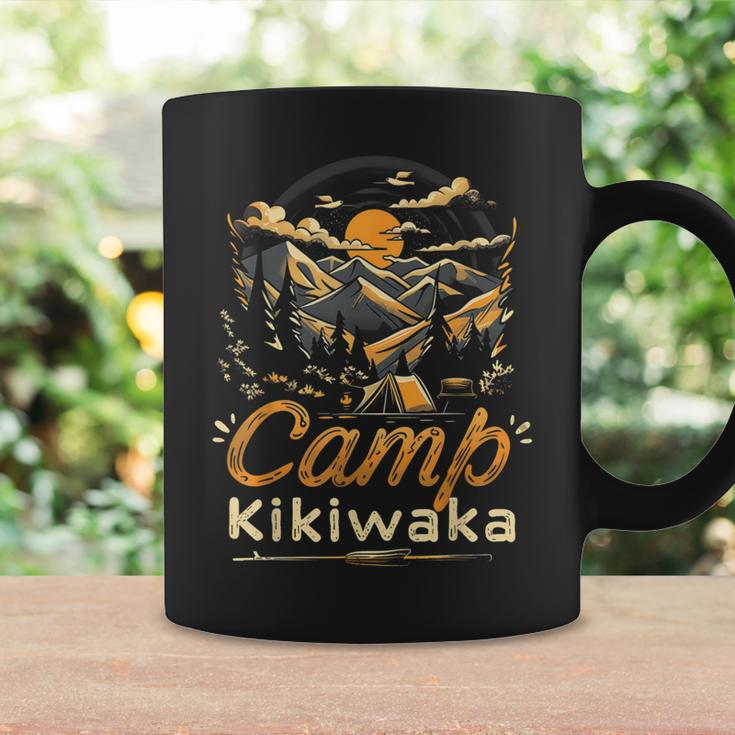 Camping Kikiwaka Camper Hike Tent Forest Mountain Coffee Mug Gifts ideas